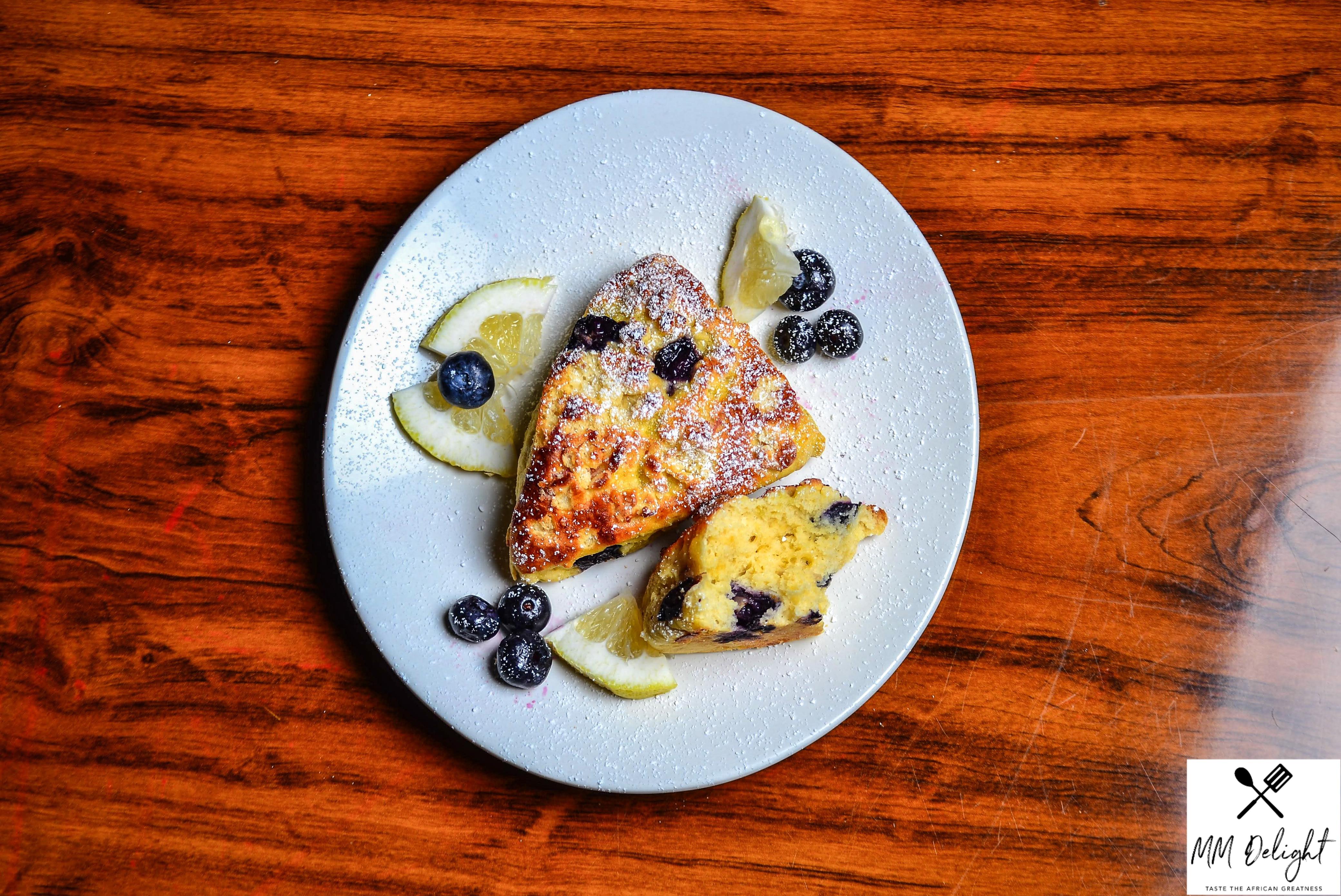Blueberry and Lemon Scones